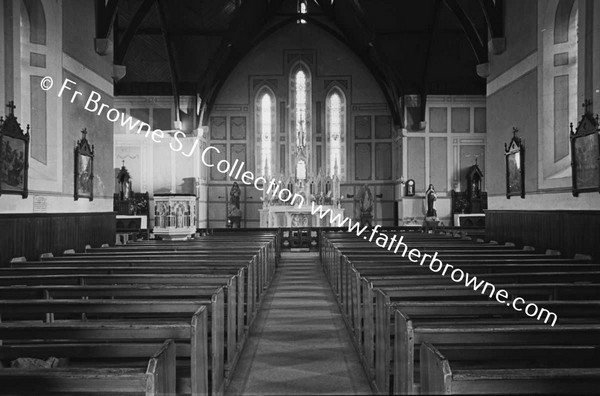 INTERIOR OF CHURCH